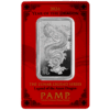 2024 1 oz PAMP Suisse Lunar Legend Azure Dragon Silver Bar