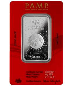 2024 1 oz PAMP Suisse Lunar Legend Azure Dragon Silver Bar 2