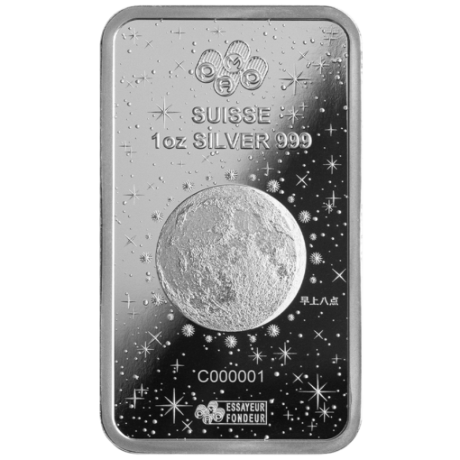 2024 1 Oz Pamp Suisse Lunar Legend Azure Dragon Silver Bar 4