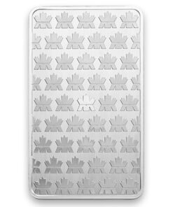 Alternative view of 10 oz Royal Canadian Mint Silver Bar