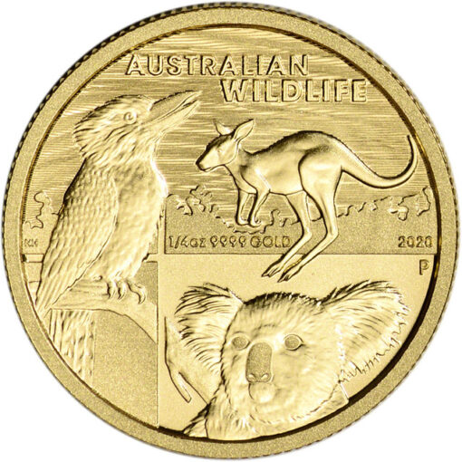 2020 Australia 1/4 Gold Australian Wildlife Coin
