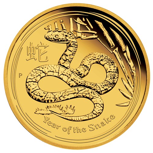 2013 Year Of The Snake Front - Gold &Amp; Silver Traders