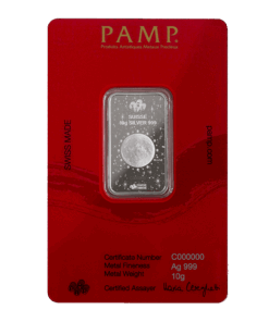 Alternative view of 2024 10g PAMP Suisse Lunar Legend Azure Dragon Silver Bar