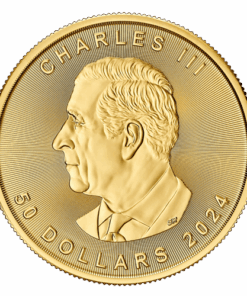 Alternative view of 2024 1 oz Canadian Gold Maple Coin