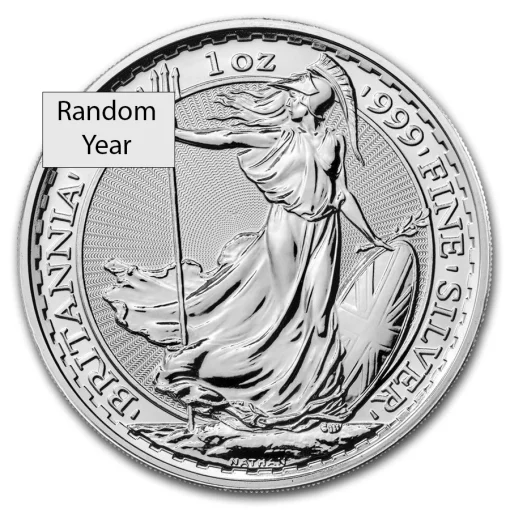 Silver Britannia Random Year 1 - Gold &Amp; Silver Traders