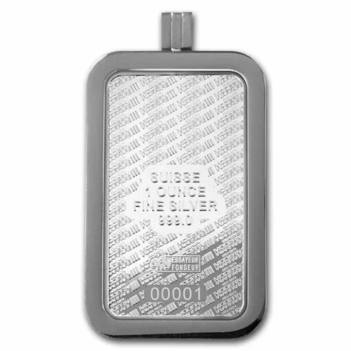 Pamp 1 Oz Silver Mwiii Call Of Duty Proof Like Bar In Bezel 283106 Obv - Gold &Amp; Silver Traders