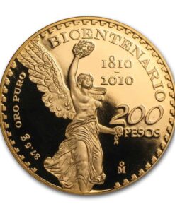 200 Peso Mexican Gold Coin (Bicentenario)