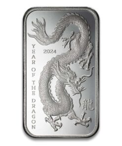 2024 1 oz Lunar Year of the Dragon Silver Bar