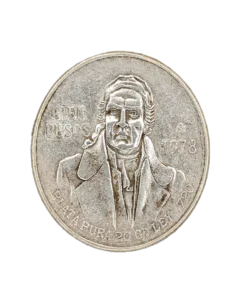 Silver Coin Mexican 100 Pesos (1977-1979)