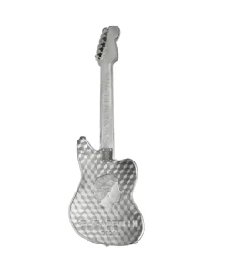 Alternative view of 2024 1 oz Silver Fender Jaguar Guitar Coin
