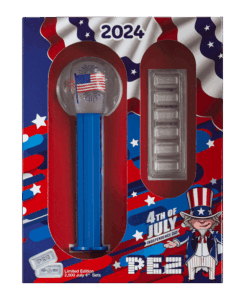 PEZ® 4th of July Silver Six 5g Wafers