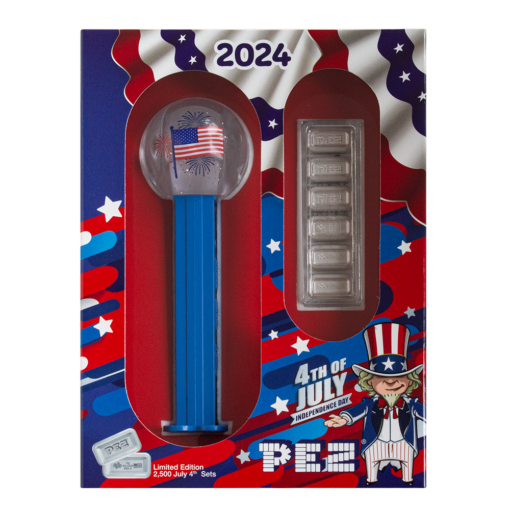 Pez 4Th July Front Packaging - Gold &Amp; Silver Traders