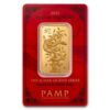 2025 1 oz PAMP Suisse Lunar Legend White Snake Gold Bar